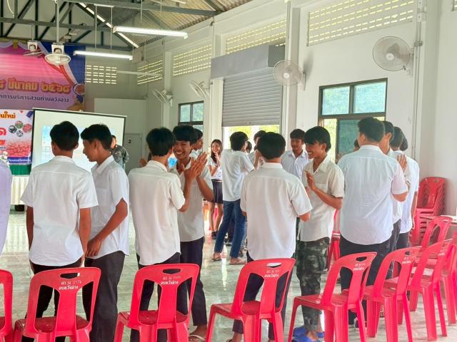 โครงการอบรมเยาวชนรุ่นใหม่ต้านภัยยาเสพติด ประจำปีงบประมาณ พ.ศ.๒๕๖๘