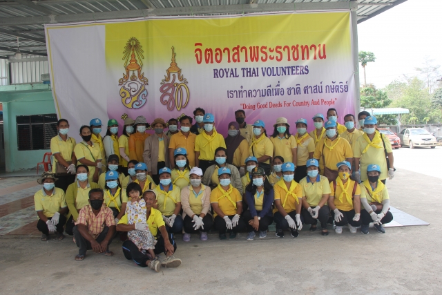 กิจกรรมจิตอาสาพัฒนาหมู่บ้านเกาะร้าว ต.วังอ่าง อ.ชะอวด จ.นครศรีฯ